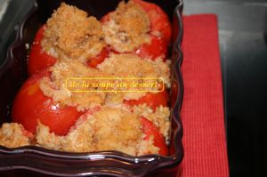 Recette Tomates farçies au risotto