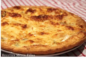 Recette Tarte : Tarte aux 3 fromages