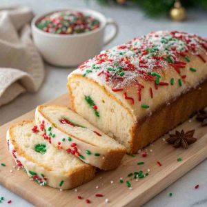Recette Christmas Sprinkle Buttermilk Bread – Festive Sweet Bread