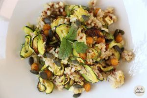 Recette Salade repas complète et vegan