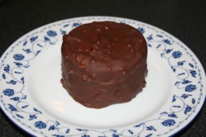 Recette Entremet choco-café à l'orange et aux amandes