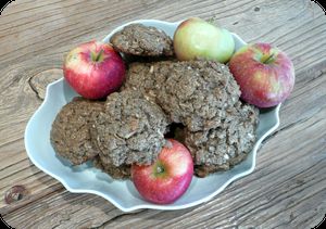 Recette Biscuits avoine et pomme ou presque… (vegan)