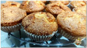 Recette Muffins aux pommes caramélisées