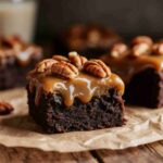 Recette Healthy Caramel Pecan Brownies (Vegan, No-Bake, Guilt-Free Treat)