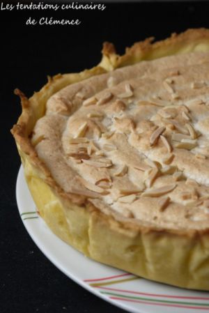 Recette Fenetra toulousain : tarte abricot, citron, meringue à l'amande