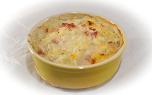 Recette Gratin de blettes au jambon