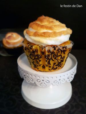 Recette Cup Cakes Coco façon Tarte au Citron Meringuée