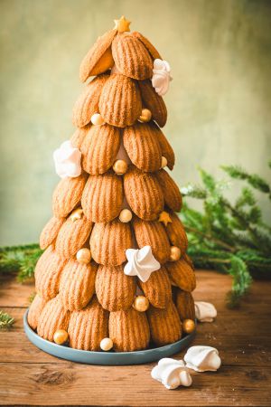 Recette Sapin de madeleines