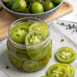 Recette Canning Pickled Green Tomatoes | Easy Homemade Pickled Recipe