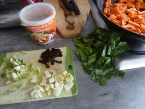 Recette Saumon vapeur et légumes en deux façons un plat vraiment pas cher