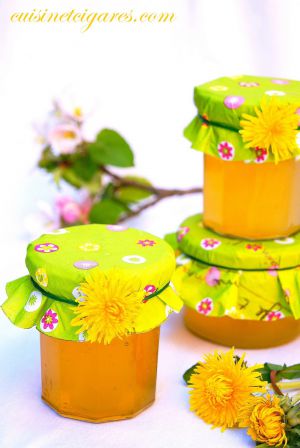Recette Cramaillotte ou gelée ou miel de Fleurs de Pissenlits