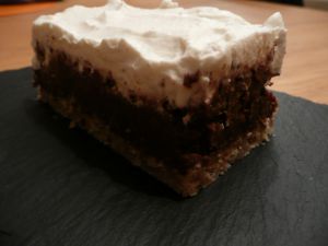 Recette Gâteau au chocolat sans farine, biscuit de noisettes, chantilly au sirop d’érable : le courage d’El Pollo