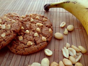 Recette Cookies au beurre de cacahuète et banane (Vegan)