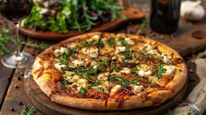 Recette Pizza au Fromage de Chèvre et Miel : Une Recette Délicieuse et Originale