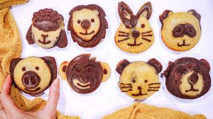 Recette Des marbrés animaux, de super gâteaux pour les enfants !