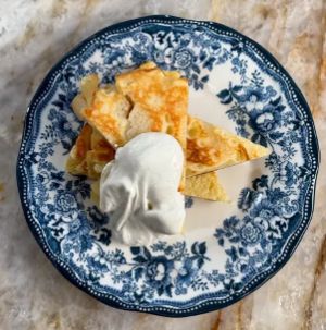 Recette Clafoutis à la poire de Cyril lignac dans Tous en cuisine