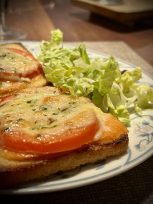 Recette Tartines de saumon fumÃ© gratinÃ©es