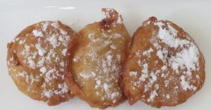 Recette Beignets aux pommes et à la cannelle