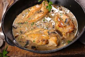 Recette Blanquette de poulet aux champignons : Un régal de la cuisine Française
