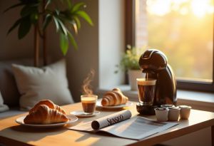 Recette Parfaire son rituel matinal avec le Senseo café et les dosettes à poignée courte