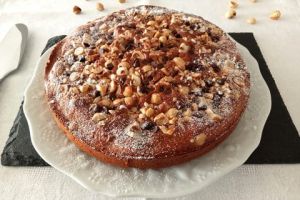 Recette Moelleux poires, noisettes et chocolat