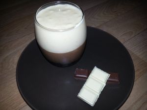 Recette Mousse au 2 chocolats