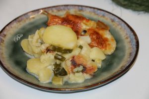 Recette Gratin de pommes de terre à l'aillet