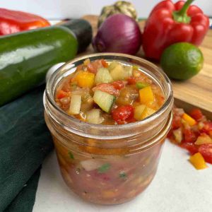 Recette Canning Relish Recipe – Sweet and Tangy Garden Medley