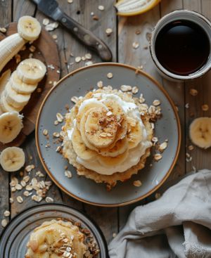 Recette Gateaux Banane Flocons d’Avoine : Recette Facile et Savoureuse