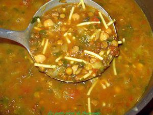 Recette Harira soupe Marocaine