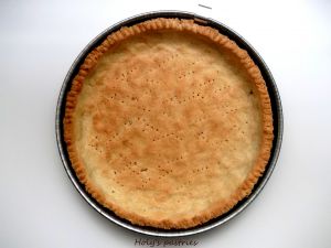 Recette Fond de tarte biscuité sans gluten et sans oeuf (vegan)