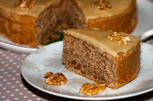 Recette Grenoblois ou gâteau aux noix et au café