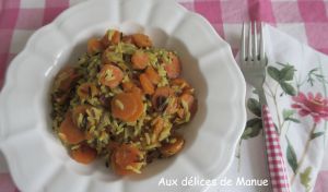 Recette Riz aux carottes et aux épices, au Cookéo ou pas