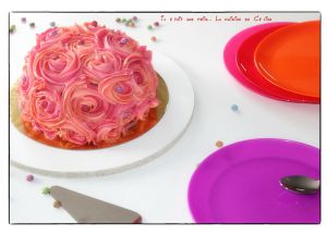 Recette Rose cake / Pinata cake { smartie's }