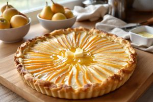 Recette Seulement 5 ingrédients pour la tarte aux poires la plus gourmande de l’année !
