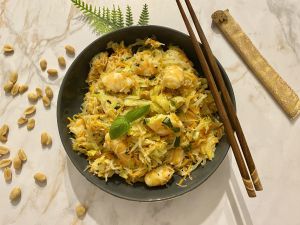 Recette Salade thaïe aux crevettes