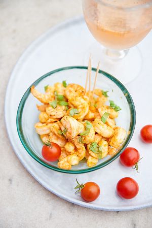 Recette Crevettes marinées au airfryer