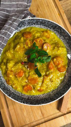 Recette Curry de carotte et poireau