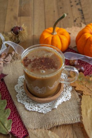 Recette Pumpkin Spice Latte au lucuma (vegan)