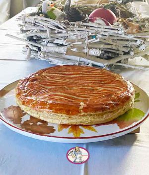Recette Galette des Rois Ispahan: rose, litchi, framboise