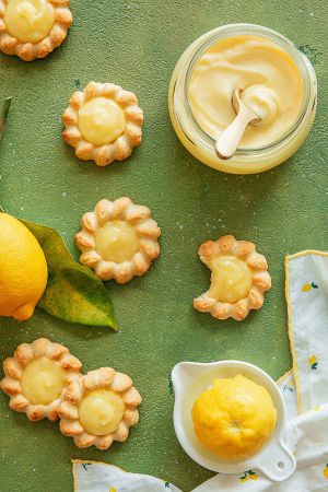 Recette Biscuits façon tartelettes au citron