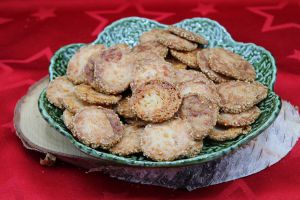 Recette Crackers au parmesan