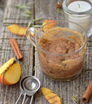 Recette Mug Cake pomme/cannelle {Vegan}