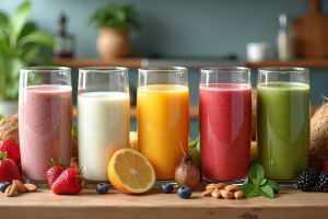 Recette Meilleur liquide pour smoothie : découvrez les options les plus saines et savoureuses