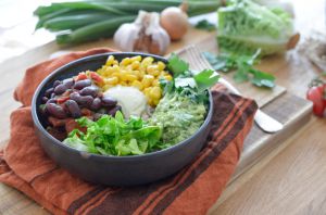 Recette Burrito Bowl (recette végétarienne et même Vegan)