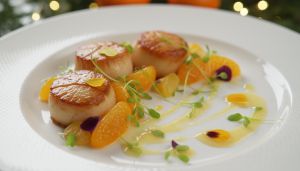Recette Saint-Jacques et clémentines : l’alliance gourmande pour une entrée de fête parfaite