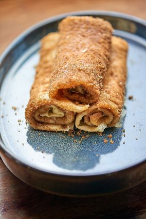 Recette Crêpes à la cannelle ou cinnamon rolls de crêpes