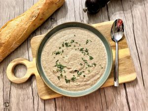 Recette Velouté de champignons et pommes de terre au thym