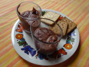 Recette Crème au chocolat au yaourt