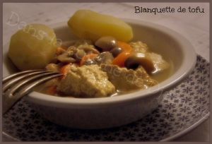 Recette Blanquette de tofu – Vegan